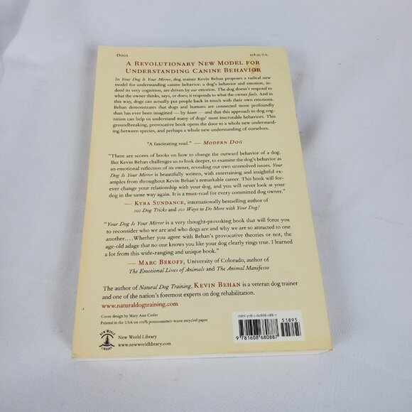Your Dog is Your Mirror By Kevin Behan Paperback Book - Picture 6 of 9